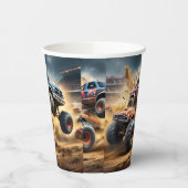 Chaos on Wheels: Monster Truck Smash Derby, Papieren Bekers