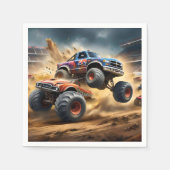 Chaos on Wheels: Monster Truck Smash Derby, Servet (Voorkant)