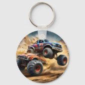 Chaos on Wheels: Monster Truck Smash Derby, Sleutelhanger (Voorkant)