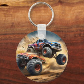 Chaos on Wheels: Monster Truck Smash Derby, Sleutelhanger (Voorkant)