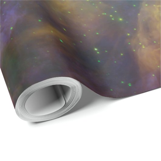 Chaos op het hart van Orion Spitzer Hubble Composi Cadeaupapier (Rol Hoek)