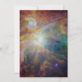 Chaos op het hart van Orion Spitzer Hubble Composi Feestdagenkaart (Voorkant)