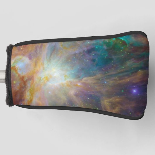 Chaos op het hart van Orion Spitzer Hubble Composi Golfheadcover (Voorkant)