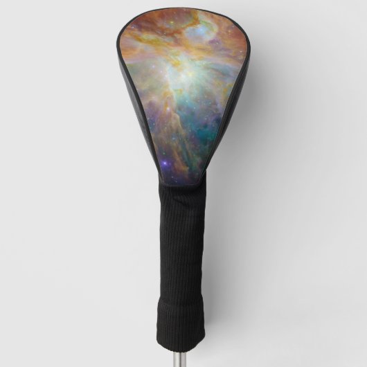Chaos op het hart van Orion Spitzer Hubble Composi Golfheadcover (Voorkant)