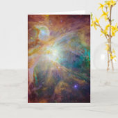 Chaos op het hart van Orion Spitzer Hubble Composi Kaart (Gele Bloem)