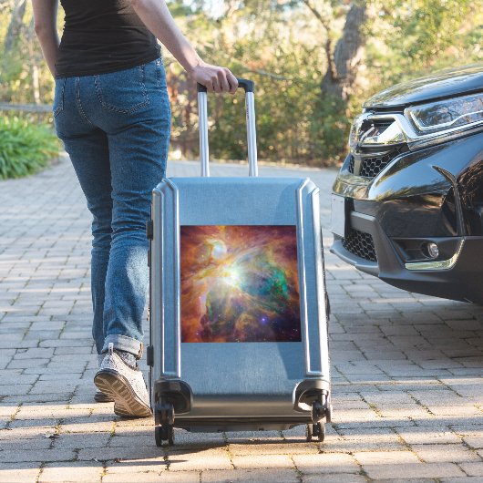 Chaos op het hart van Orion Spitzer Hubble Composi Sticker (Koffer Insitu)