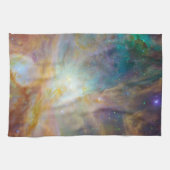 Chaos op het hart van Orion Spitzer Hubble Composi Theedoek (Horizontaal)