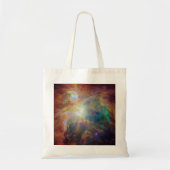 Chaos op het hart van Orion Spitzer Hubble Composi Tote Bag (Voorkant)