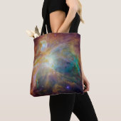 Chaos op het hart van Orion Spitzer Hubble Composi Tote Bag (Dichtbij)
