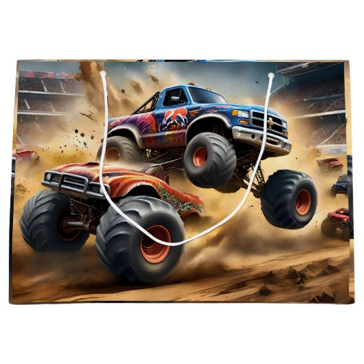 Chaos op wielen: Monster Truck slaat Derby Groot Cadeauzakje (Voorkant)