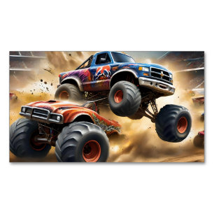 Chaos op wielen: Monster Truck slaat Derby Magnetisch Visitekaartje