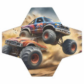 Chaos op wielen: Monster Truck slaat Derby Voetbal (Enkel)