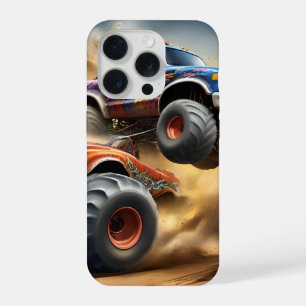 Chaos op wielen: Monstertruck Smash Derby iPhone 15 Pro Case