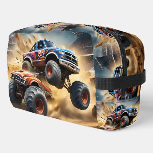 Chaos op wielen: Monstertruck Smash Derby Toilettasje