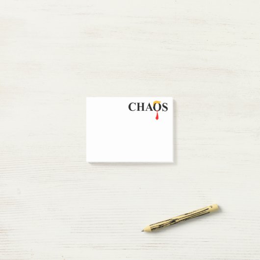 Chaos Post-it® Notes (Op bureau)