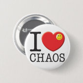 Chaos Ronde Button 5,7 Cm (Voorkant /achterkant)