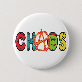 Chaos Ronde Button 5,7 Cm