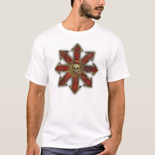 Chaos - Rood T-shirt (Voorkant)