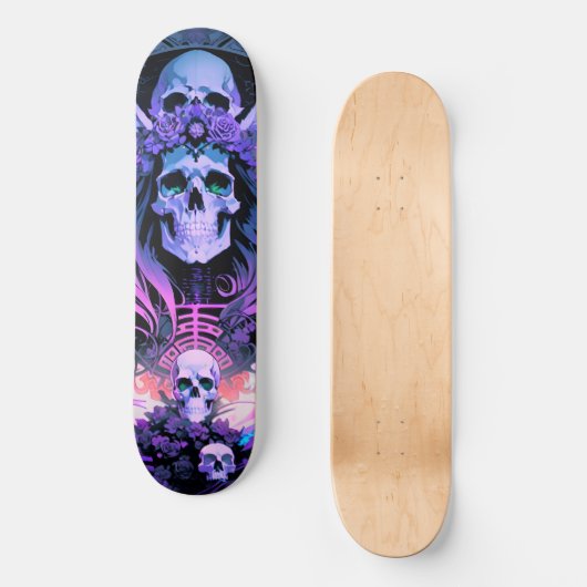 Chaos Skull Series 1 Persoonlijk Skateboard (Voorkant)