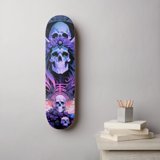 Chaos Skull Series 1 Persoonlijk Skateboard (Muurkunst)