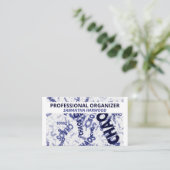 Chaos Slogan Design, Professional Organizer Visitekaartje (Staand voorkant)