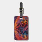 Chaos-Storm Bagagelabel (Voorkant verticaal)