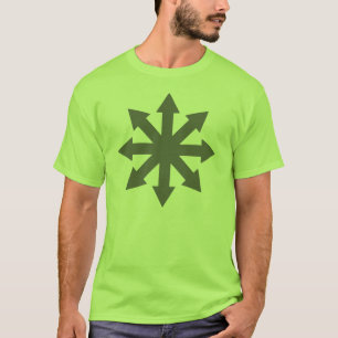 Chaos-symbool - grijs t-shirt