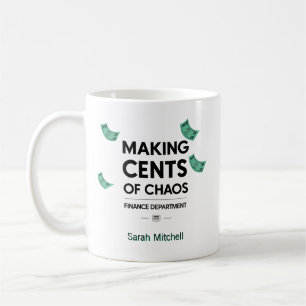 Chaos te gelde maken, op maat gemaakt koffiemok