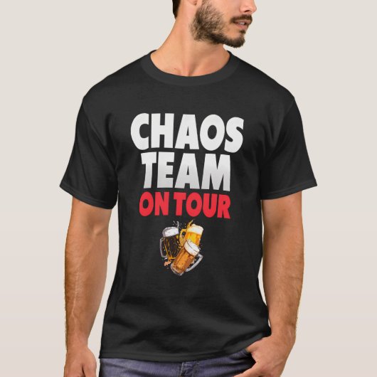Chaos Team op uw feest T-shirt (Voorkant)