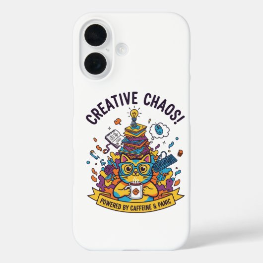 Chaos-telefoonhoes Case-Mate iPhone Case (Achterkant)