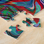 Chaos tijdens de feestdagen... legpuzzel (Zijkant)