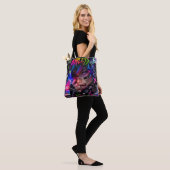 chaos tote bag (Op model)