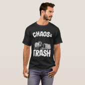 Chaos & Trash Garbage Panda Funny Raccoon 8 T-shirt (Voorkant volledig)