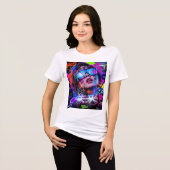chaos Tri-Blend shirt (Voorkant volledig)