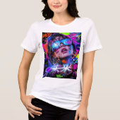 chaos Tri-Blend shirt (Voorkant)