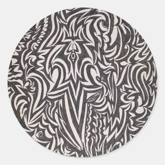 Chaos Trip sticker (Voorkant)