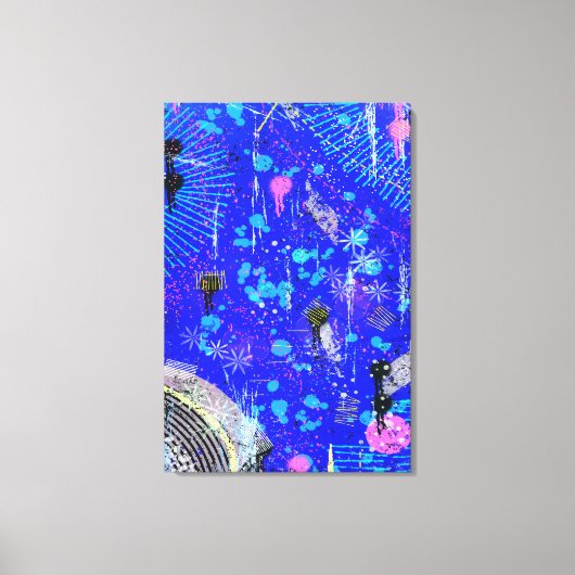 Chaos van de geest canvas afdruk (Voorkant)