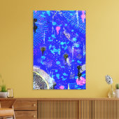 Chaos van de geest canvas afdruk (Insitu (Woonkamer))