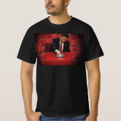 Chaos Xi Jinping Distorted Portrait Tee — Politica T-shirt (Voorkant)