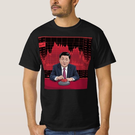 Chaos Xi Jinping photo shirt (Voorkant)