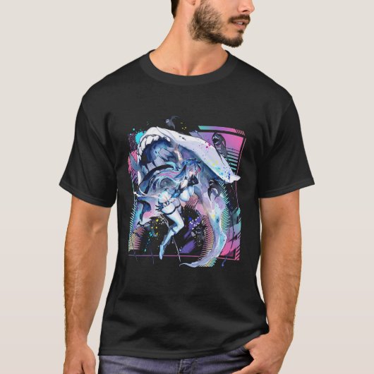 Chaos Zero Nightmare Narja Mentale Verbinding Wyrm T-shirt (Voorkant)