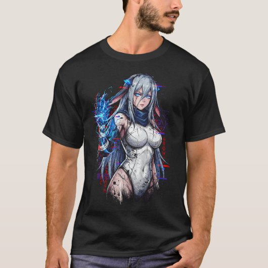 Chaos Zero Nightmare Narja Voraciteit Genezingsbuf T-shirt (Voorkant)