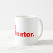 Chaoscoördinator Koffiemok (Voorkant rechts)