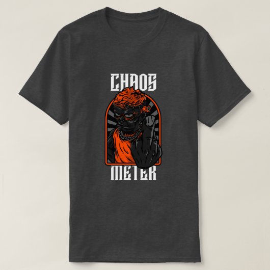 chaosmeter t-shirt (Design voorkant)