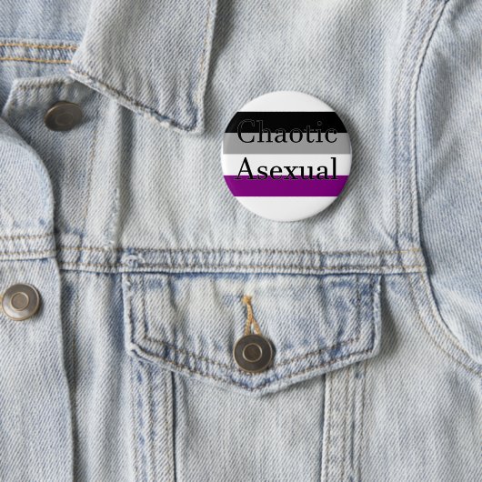 Chaotic Asexual Ronde Button 5,7 Cm (In situ)