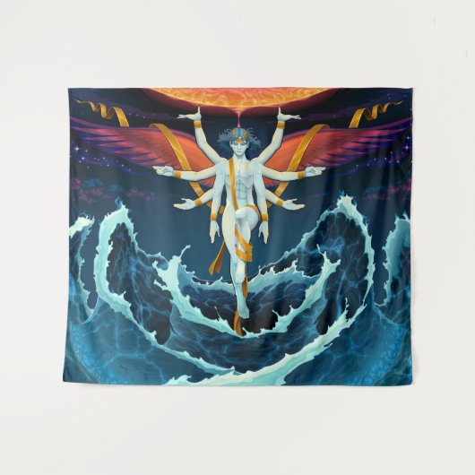 Chaotic Calmness Wandkleed (Voorkant (horizontaal))