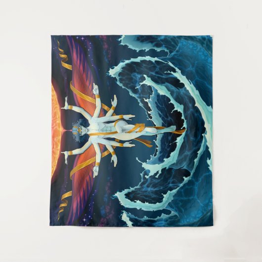 Chaotic Calmness Wandkleed (Voorkant)