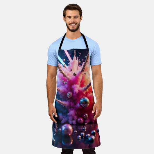 Chaotic Explosions Schort (Gedragen)