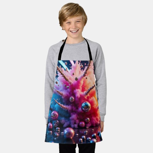 Chaotic Explosions Schort (Gedragen)