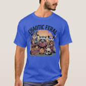 Chaotic Feral Shirt – Funny DnD Animal Adventurers (Voorkant)